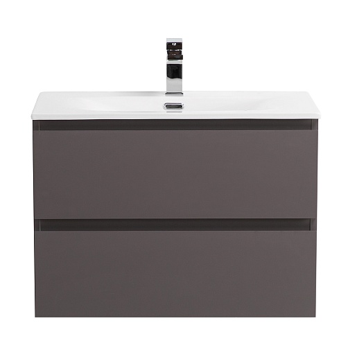 BelBagno Тумба с раковиной Kraft 39-70 подвесная Темно-Серый матовый с раковиной BB-8099-3-70 – фотография-2